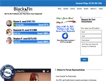 Tablet Screenshot of blackfinirs.com